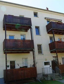 Gute Geldanlage finden - lohnende Investition tätigen! 3 Raum EG Wohnung mit Balkon im Herzen von Meuselwitz zu verkaufen. - Meuselwitz