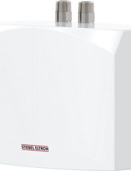STIEBEL ELTRON Klein-Durchlauferhitzer DNM 6 für Handwaschbecken, 5,7 kW, o. Stecker, hydraulisch, min. 35 °C, Festanschluss 230V, drucklos