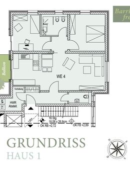 Ihr neues Zuhause: Moderne Wohnungen mit Balkon in Pilgerzell - Künzell