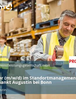 Mitarbeiter (m/w/d) im Standortmanagement Standort Sankt Augustin bei Bonn - Sankt Augustin
