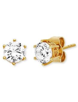 Engelsrufer Paar Ohrstecker Shiny, ERE-SHINY-ZI-ST, ERE-SHINY-ZI-STG, mit Zirkonia (synth)