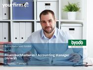 Finanzbuchhalter:in / Accounting Manager (m/w/d) - Mühldorf (Inn)