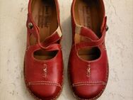 Schöne rote Josef Seibel Echt Leder Ballerinas Gr. 41 Sommer Schuhe - Gelsenkirchen