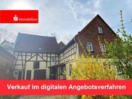 Angebotsverfahren! Landidylle mit Potenzial: Wohnhaus mit Scheune in ruhiger Lage - Petersberg (Thüringen)
