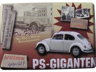PS Giganten - VW Käfer - Blechpostkarte mit Umschlag - Doberschütz