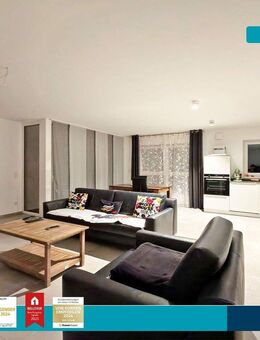 Igel: Moderne Zweizimmerwohnung mit hochwertiger Küche, Loggia und zwei Außenstellplätzen. - Igel