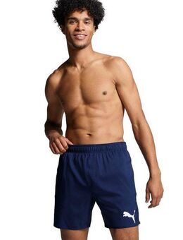 PUMA Badeshorts PUMA SWIM MEN MID SHORTS mit elastischem Bund, Seitentaschen