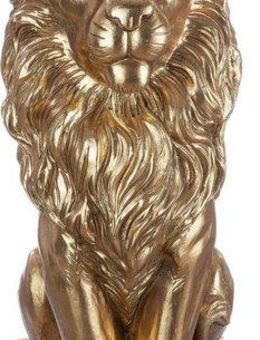 Casablanca by Gilde Dekofigur Skulptur Löwe, gold (1 St), goldfarben
