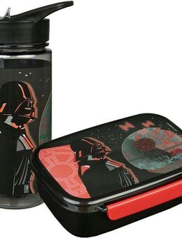 Scooli Lunchbox Star Wars, Kunststoff, (Set, 2-tlg), Brotzeitdose & Trinkflasche