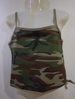 Camouflage Vintage Träger Top Gr.36 - Espenau