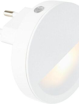 Briloner Leuchten LED Nachtlicht LED Nachtlicht, weiß, LED fest integriert, Steckdose Stilllicht Baby, Steckdosenlampe mit Lichtsensor
