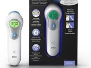 Braun Stirn-Fieberthermometer No touch + touch Stirnthermometer - BNT300, Mit Position Check™ - Anleitung für genaue Messwerte