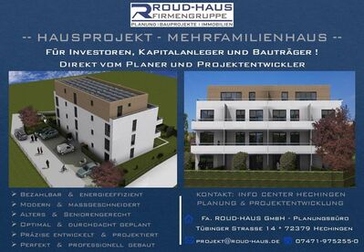 + EXKLUSIVES MEHRFAMILIENHAUS-PROJEKT! +