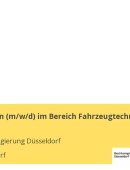 Ingenieur/in (m/w/d) im Bereich Fahrzeugtechnik - Düsseldorf