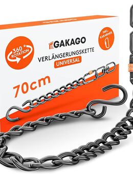 Gakago Verlängerungskette für Hängesessel 70cm 360Grad schwarz - Birkenfeld (Baden-Württemberg)