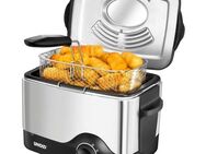 Unold Fritteuse Kompakt 58615, 1200 W, Fassungsvermögen z. B. 0,5 kg Pommes