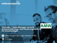 Vertriebs- / Sales-Manager (m/w/d) Automatisierungs- und Steuerungstechnik für Schaltanlagen - Ettlingen