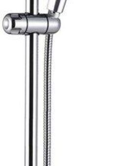 Schütte Brausegarnitur Adria, Höhe 70 cm, 5 Strahlart(en), Duschkopf mit Schlauch und Halterung, Handbrause mit 5 Funktionen