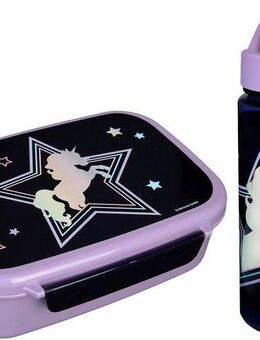 Scooli Lunchbox Brotzeitdose & Trinkflasche, Dreamland, Kunststoff, (Set, 2-tlg), mit Trinkflasche