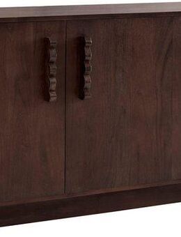 LeGer Home by Lena Gercke Sideboard EMINA, Akazie Massivholz, 146cm Kommode, mit Soft-Close und Designgriffen