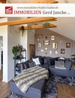 Baden-Baden, Varnhalt, attraktive 3-Zimmer-Wohnung mit Balkon und Garage! - Baden-Baden