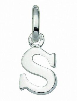 Adelia´s Buchstabenanhänger Damen & Herren 925 Silber Buchstabenanhänger S, Silberschmuck für Damen & Herren