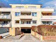 IMMOBERLIN.DE - Ideal liegende Wohnung mit Balkonloggia in Südlage & Tiefgaragenplatz - Berlin