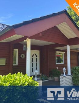 Bramstedt | Gepflegter Bungalow in Blockbohlenbauweise - Hagen (Bremischen)