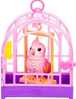 Moose Spielfigur Little Live Pets, My Really Real Bird mit Vogelkäfig - Rosie
