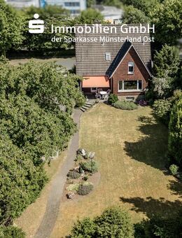 Kleines Schmuckstück mit Charme auf Traumgrundstück! - Beckum