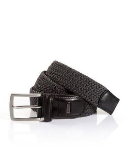 MONTI Flechtgürtel HAMBURG 3,5 cm breit, Elastischer Flechtgürtel, Casual-Business-Sportiv