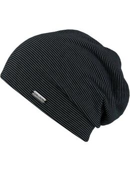 chillouts Beanie Pittsburgh Hat mit weichem Baumwollmix & feiner Streifenstruktur