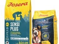 Josera Kombi-Paket: 12,5 kg Adult Trockenfutter + 3 x 900 g Knuspersnacks - SensiPlus 12,5 kg + Knuspies 3 x 900 g