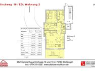 3Zi. EG mit Terrasse ca. 87 m²-Wohnung 2-Kirchweg 16-79780 Stühlingen - Stühlingen