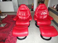 2x Stressless Sessel mit Hocker - Erkelenz