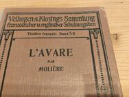 L’AVARE – Comedie en cinq actes par MOLIERE, Ausgabe von 1927, plus Wörterbuch und Anhang für den Schulgebrauch - Schwabach