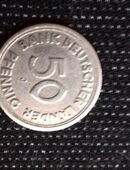 seltene 50 Pfennig Münze in 44143