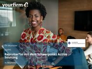 Recruiter*in mit dem Schwerpunkt Active Sourcing - Münster