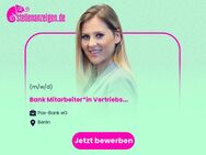 Bank Mitarbeiter*in (m/w/d) Vertriebsassistenz Institutionelle Kunden - Berlin