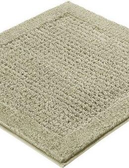Kleine Wolke Badematte Net, Höhe 17 mm, rutschhemmend beschichtet, fußbodenheizungsgeeignet, Baumwolle, quadratisch, Badteppich, Uni Farben, rutschhhemmend