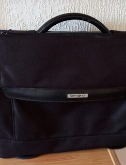 SAMSONITE - leichte Laptop-/Aktentasche m. Tragegurt abnehmbar, schwarz - Berlin