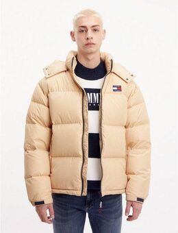 Tommy Jeans Steppjacke TJM ALASKA PUFFER mit Markenlabel