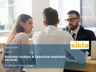 Business Analyst & Executive Assistant (m/w/d) - Villingen-Schwenningen