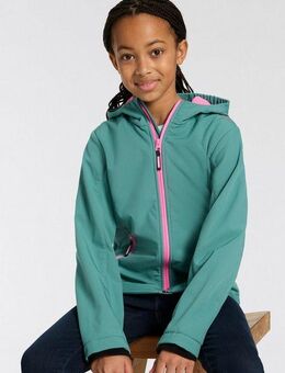 CMP Softshelljacke KID G JACKET FIX HOOD für Kinder43405465 (1-St) Atmungsaktiv & Wasserabweisend & Windabweisend & für Kinder