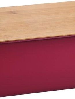 KESPER® Brotkasten Brotbox, Bambus, Kunststoff, (1-tlg), Deckel als Schneidebrett verwendbar