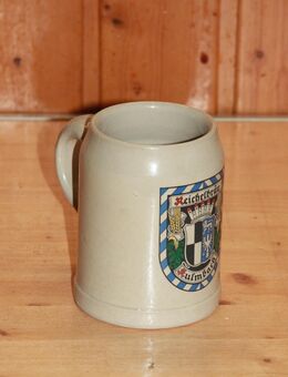 Reichelbräu Kulmbacher Bierkrug Steingut Steinzeug Keramik 0,5L Vintage (XX) - Borken