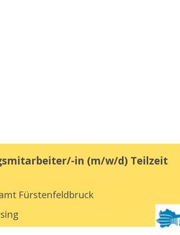 Verwaltungsmitarbeiter/-in (m/w/d) Teilzeit - Schöngeising