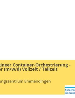 Devops-Engineer Container-Orchestrierung - K8S/Rancher (m/w/d) Vollzeit / Teilzeit - Stuttgart