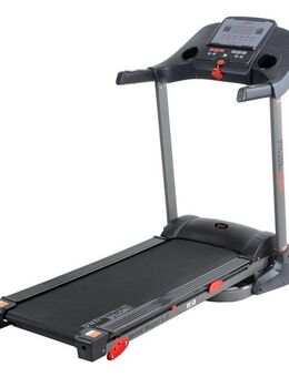 MOTIVE FITNESS by U.N.O. Laufband Speed Master 1.8 M (mit/ohne Unterlegmatte) (Soft-Drop-Klappmechanismus), bis max. 18 km/h, klappbar, mit Steigung, 120 kg max. Benutzergewicht