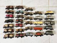 Märklin - 30 Weinfässer, Tankwagen, Güterwagen - Erdweg